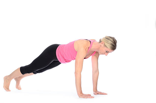 istock Healthy fit woman working out 614861360