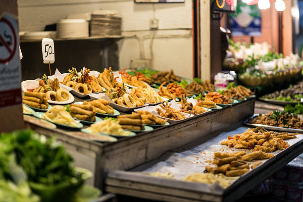 istock Night Market in Thailand 614863898