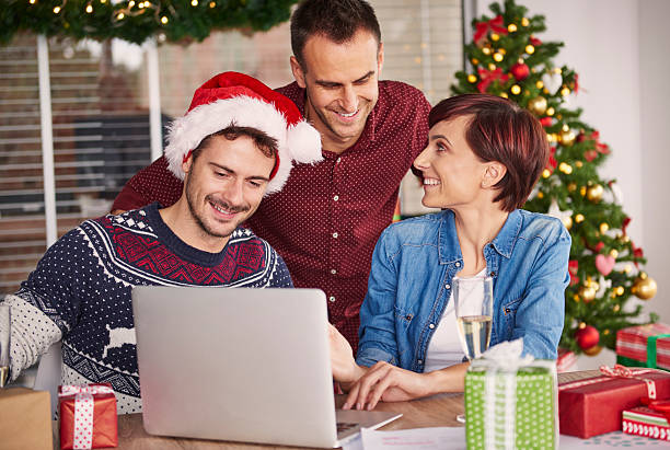 istock Group of people at desk office 614864424