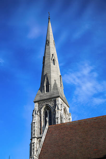 istock St. Alban's church (Den engelske kirke) in Copenhagen, Denmark 614869252