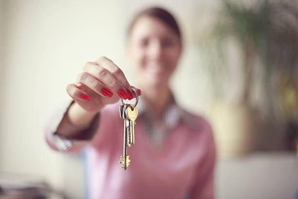 istock Business woman in her office 614870560