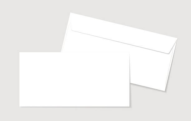 ilustrações de stock, clip art, desenhos animados e ícones de blank paper envelopes for your design - white background isolated on white e mail envelope