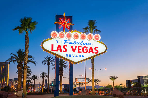 Las Vegas sign The Welcome to Fabulous Las Vegas sign in Las Vegas, Nevada USA las vegas photos stock pictures, royalty-free photos & images