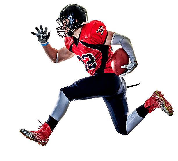 istock american football player man isolated 614875988