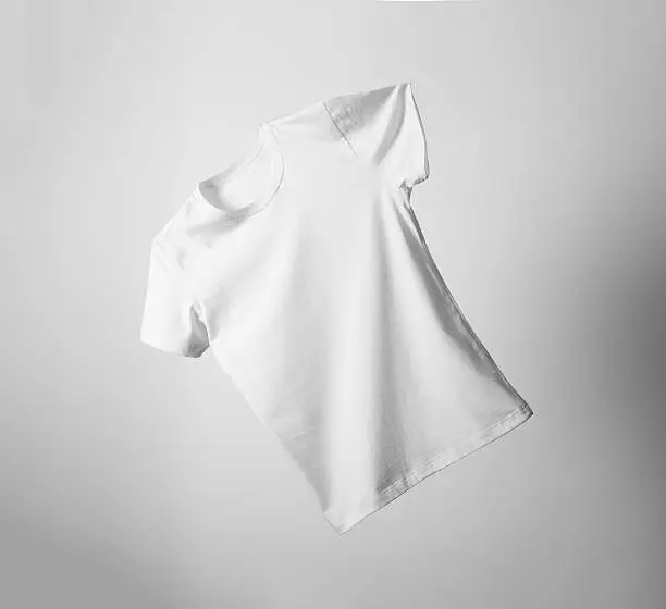 Photo of White T-Shirt Mock-up