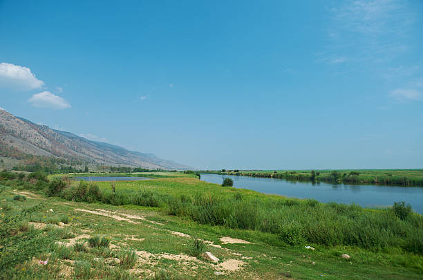 Barguzin River stock photo