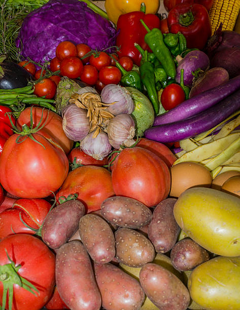 istock Vegetables exhibited during 