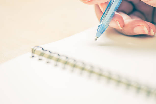 istock Business women hands working writing 614958108