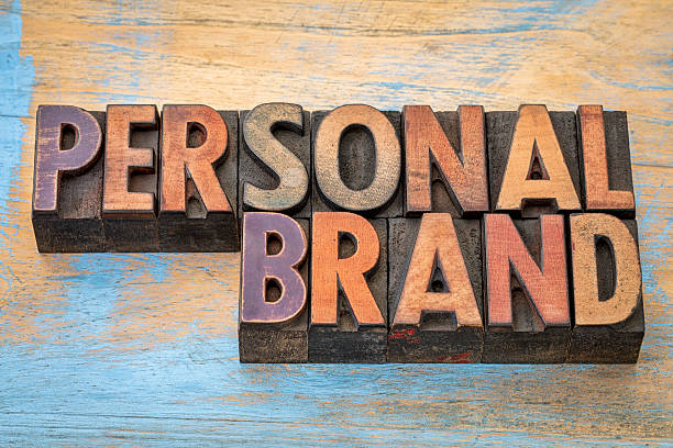 istock Personal brand in wood type 614959098
