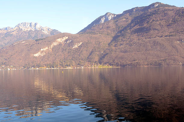 istock Annecy lake and mountains 614959566