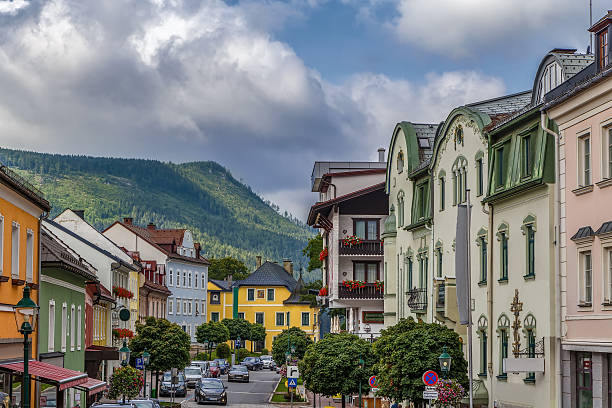 istock street in Mariazell, Austria 614960896