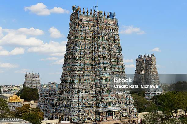 Madurai Temple Stock Photo - Download Image Now - Madurai, Sri Meenakshi Hindu Temple, Temple - Building