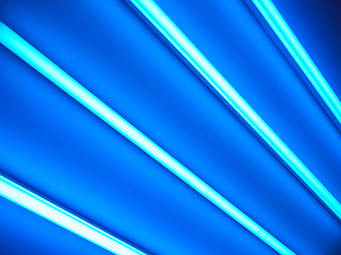 Lámparas fluorescentes, fondo abstracto photo