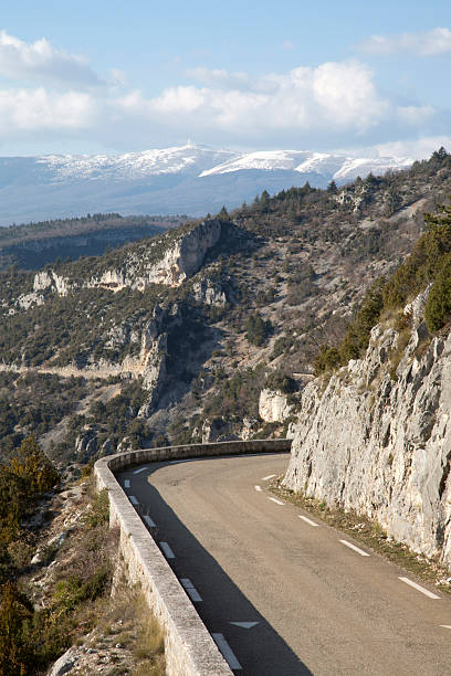 istock Open Road on Gorges de la Nesque Canyon Pass, Provence 614969940