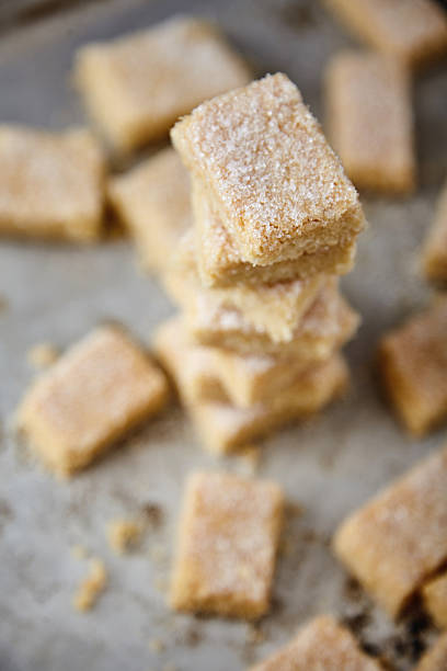 istock Homemade sugar cookies made from semolina 614977706