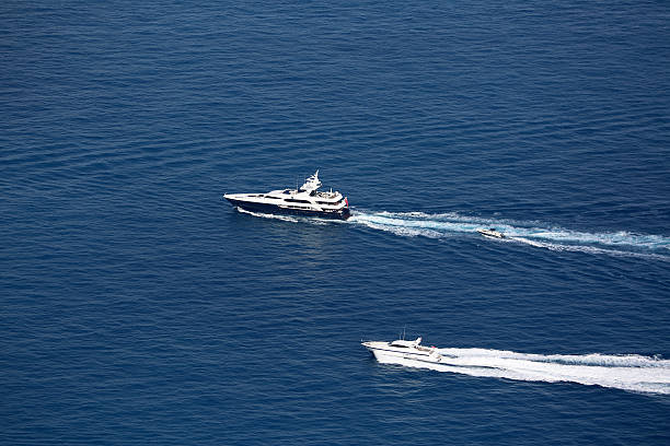 istock Boat Wake on Mediterranean Sea 614978240