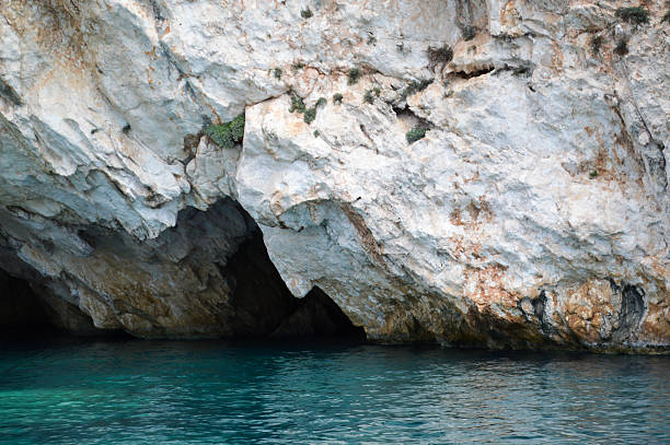 Face of Poseidon in rock, Zante September 2016
