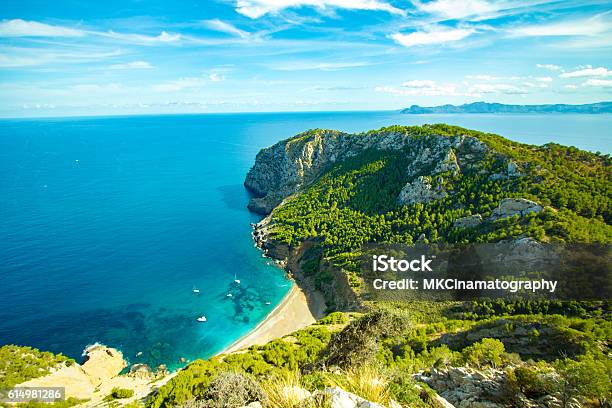 Foto de Melhor Coll Baix Mallorca Island Tropical Beach Panorama Alcudia e mais fotos de stock de Maiorca