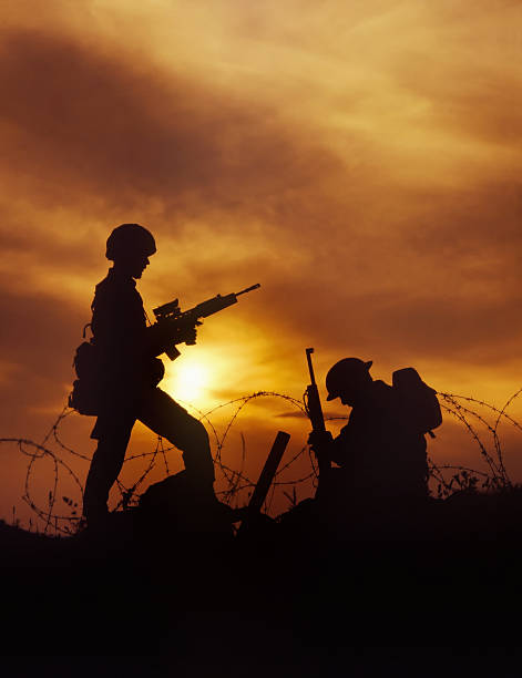 istock Soldiers-Now and Then 614985826