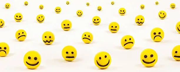 Photo of Trendy smiley emoticons