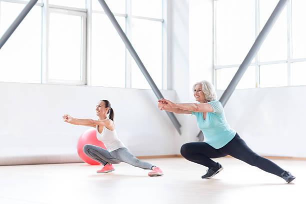 istock Delighted active women enjoying their fitness workout 614992964