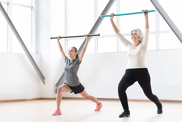 istock Positive nice women holding plastic sticks 614995086
