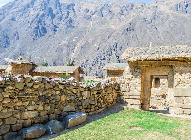 istock Inca Ruins in Peru - Ollantaytambo Fortress 615074044