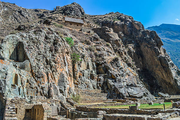 istock Inca Ruins in Peru - Ollantaytambo Fortress 615075156