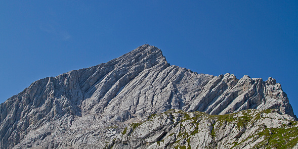 Peaks of Alpspitze, which is often referred as a landmark of Garmisch Partenkirchen