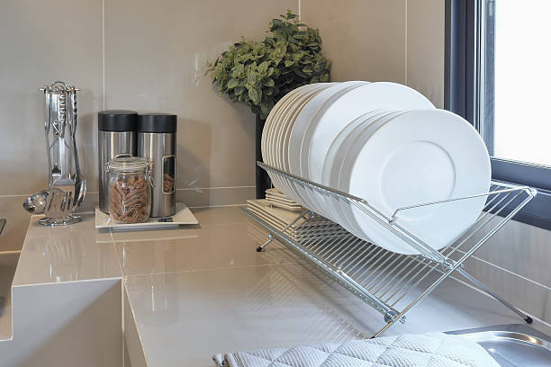 istock clean counter in kitchen with utensil at home 615085554