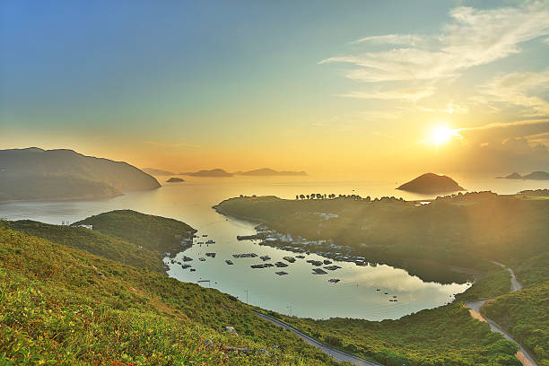 istock Po Toi O from higher perspective, Sai Kung 615087026