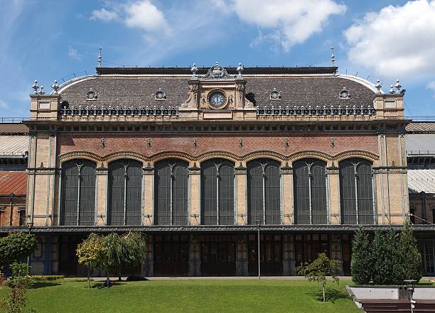 istock Western Trainstation Building from Budapest, Hungary 615089544