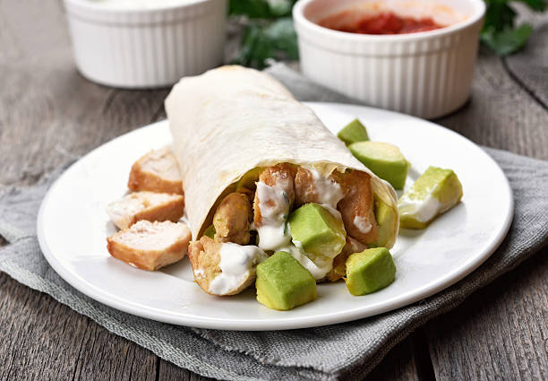 Homemade chicken fajitas