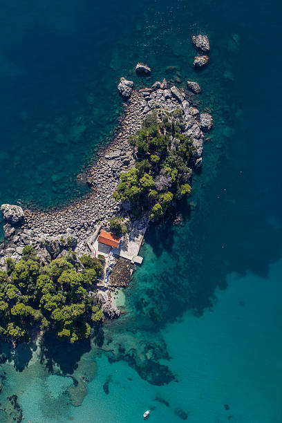 istock aerial view of the Greece coast line 615096824