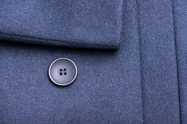 istock special buttons on the dark blue coat 615098530