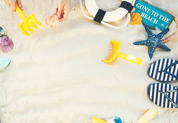 istock Gone to the Beach Summer Holiday Vacation Starfish Concept 615098794