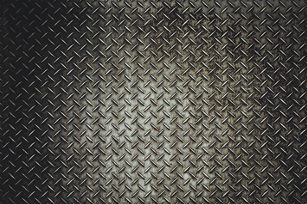 Rusty steel diamond plate texture Rusty steel diamond plate texture metal stock pictures, royalty-free photos & images