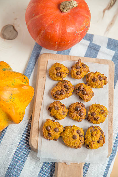 istock Pumpkin Chocolate Chip Cookies 615102082