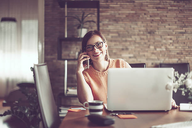 istock Beautiful young woman at home 615102454