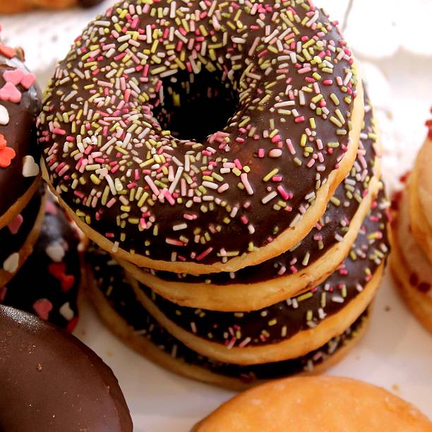 istock Food series 10: Donuts sweet food 615104532