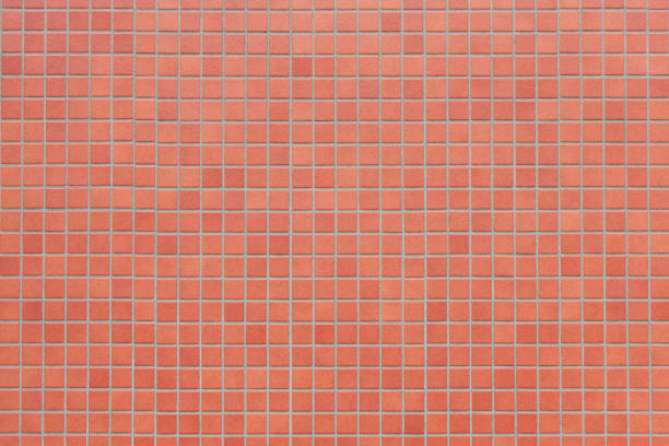 istock Close-up of tiled wall 615109358