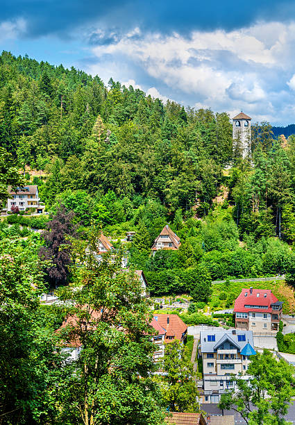 istock View of Triberg im Schwarzwald town - Germany 615113172