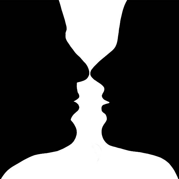 istock Silhouette of men and women 615113216