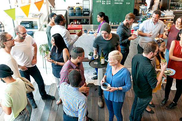 istock Party People Communication Talking Happiness Concept 615113478