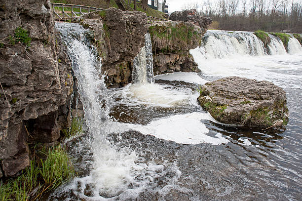 istock Kuldiga. Latvia. Falls on Vent's river. 615118354