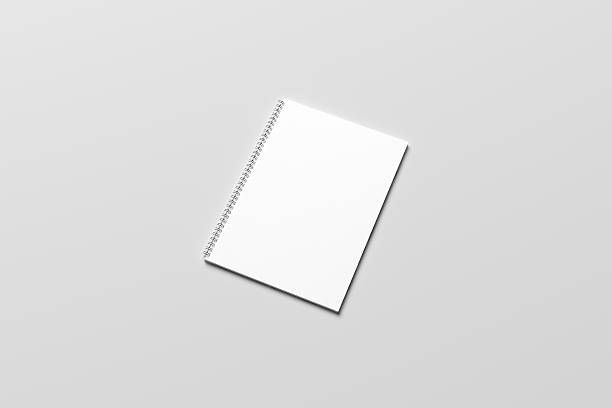 istock 3D Illustration of blank Notebook Mock-up 615234366