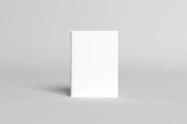 istock 3D Illustration of blank Notebook Mock-up 615235308