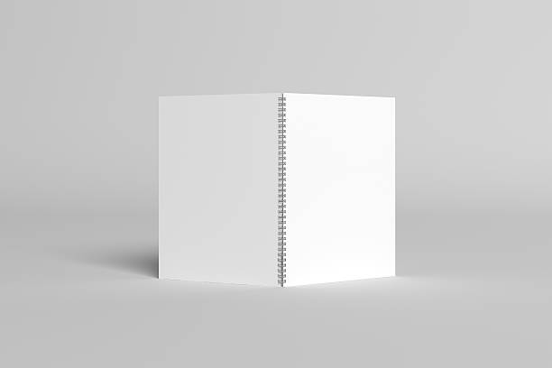 istock 3D Illustration of blank Notebook Mock-up 615235396