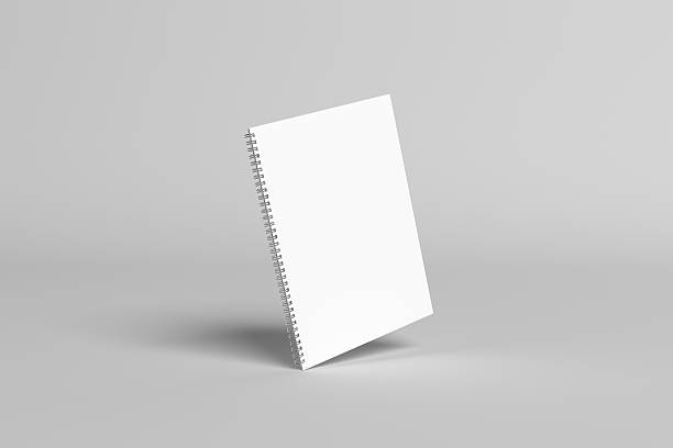 istock 3D Illustration of blank Notebook Mock-up 615235564