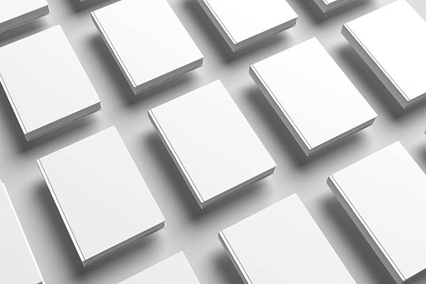 istock 3D Illustration of blank Book Cover Mock-up 615237326